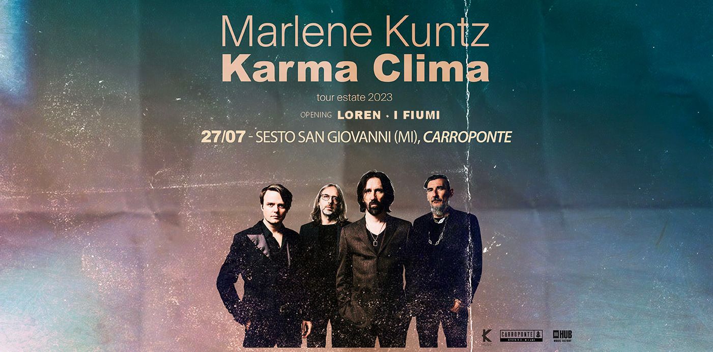 Marlene Kuntz 27 luglio 2023 Carroponte Sesto San Giovanni Milano