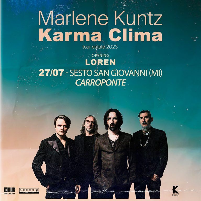 Marlene Kuntz 27 luglio 2023 Carroponte Sesto San Giovanni Milano