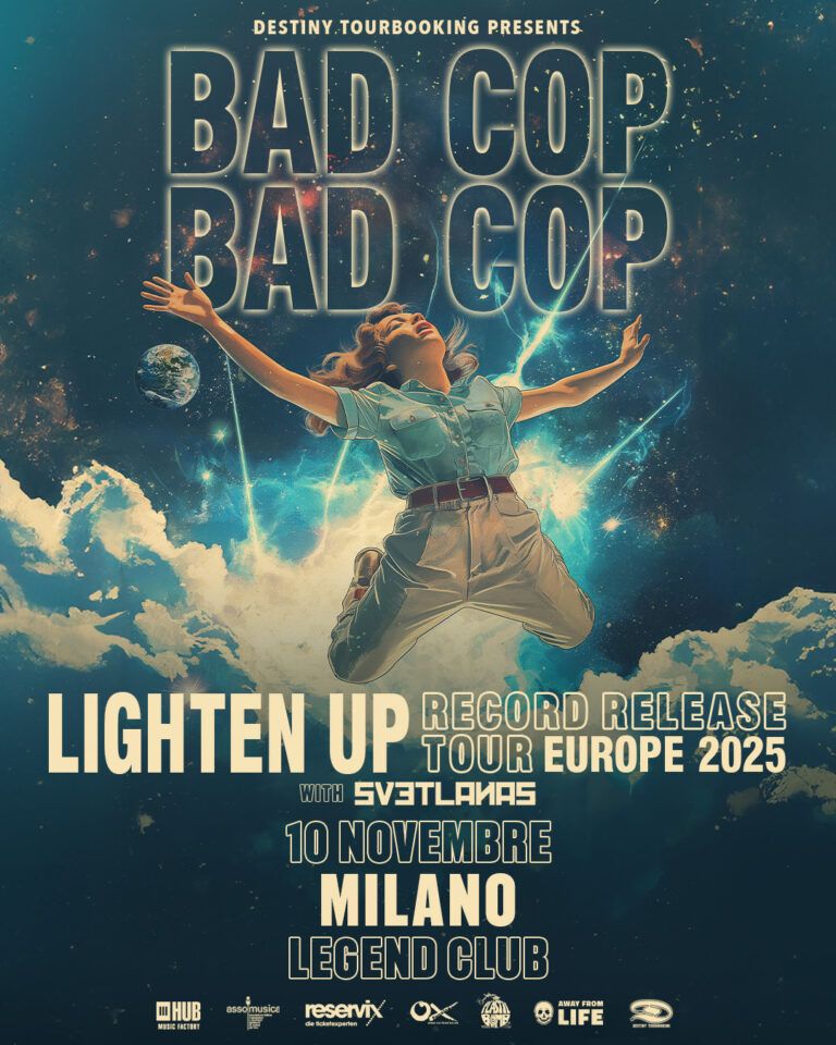bad cop bad cop legend club Milano 10 novembre 2025