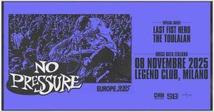 NO PRESSURE | LEGEND CLUB, MILANO
