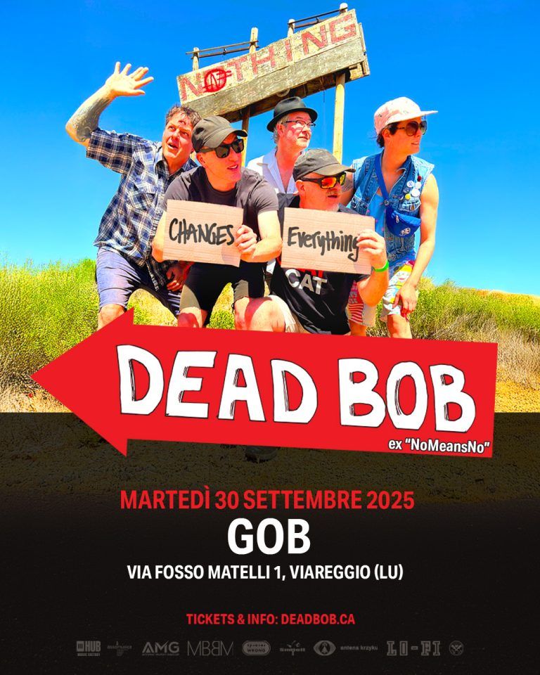 dead bob 30 settembre 2025 Viareggio Lucca