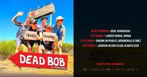 dead bob concerti Italia 2025 no means no