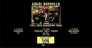 gogol bordello split dogs tour italiano 2025