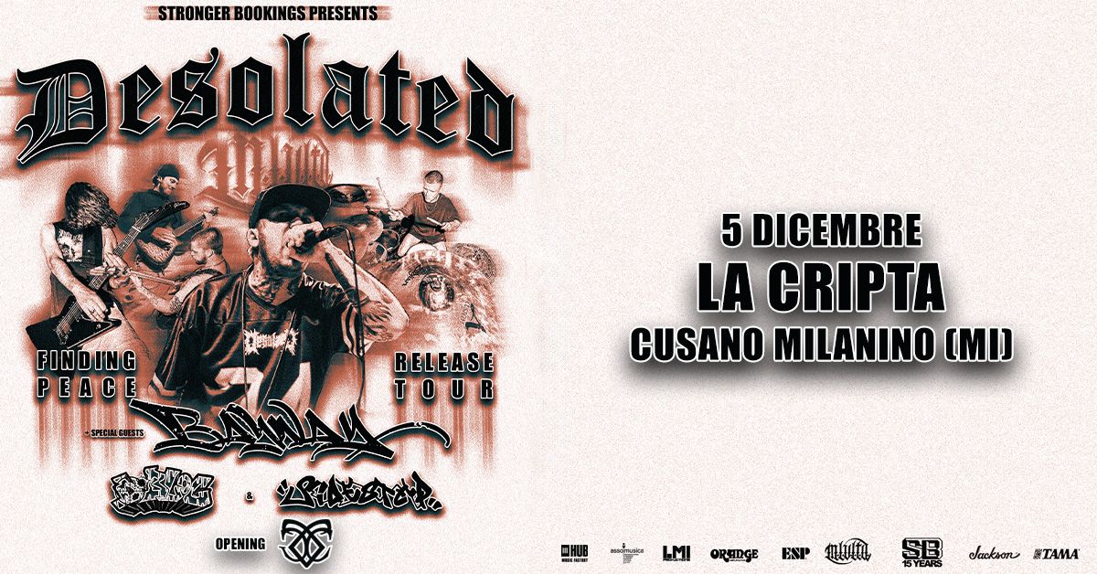 desolated 5 dicembre 2025 cusano milanino milano