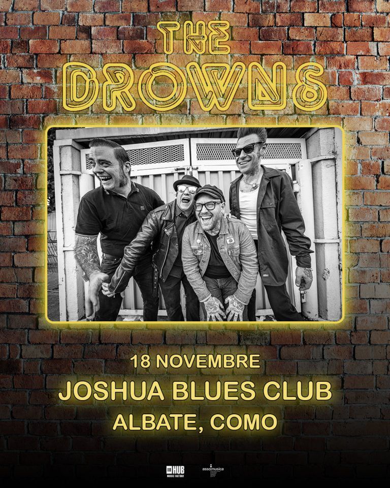 the drowns Joshua blues club 18 novembre 2025 albate como