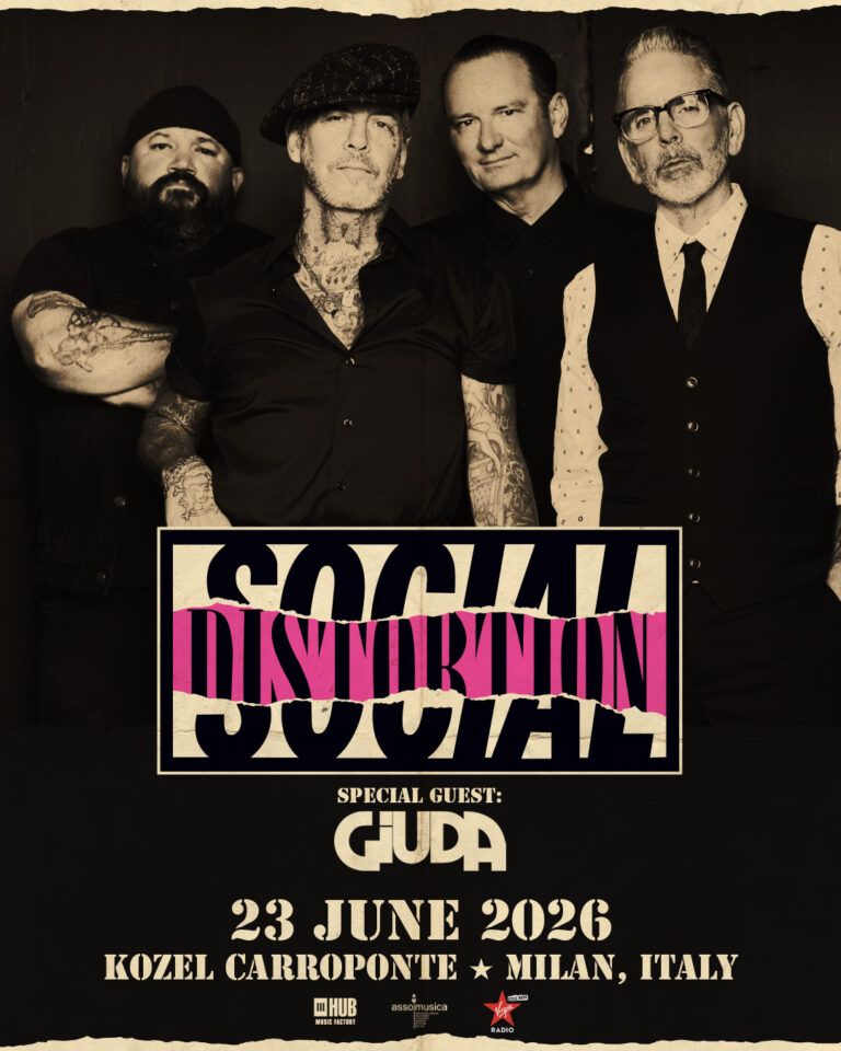 social distortion 23 giugno 2026 Kozel Carroponte milano