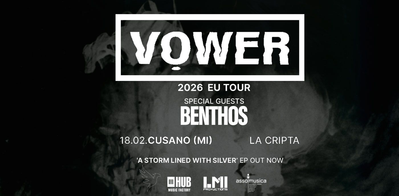 vower benthos la cripta cusano milanino milano 18 febbraio 2026