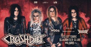CRASHDÏET | SLAUGHTER CLUB, MILANO