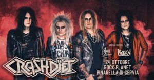 CRASHDÏET | ROCKPLANET, PINARELLA DI CERVIA