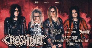 CRASHDÏET | INVINCIBLE FEST, TRAFFIC LIVE, ROMA