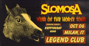 slomosa milano legend club 6 ottobre 2026