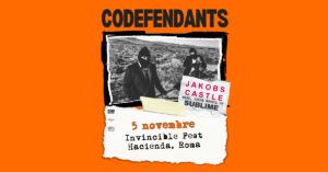 codefendants invincible fest hacienda roma 5 novembre 2026