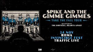 spike and the gimme gimmes 24 novembre roma traffic club